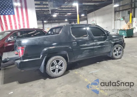 2013 Honda Ridgeline Sport from USA, damaged, VIN 5FPYK1F76DB013051